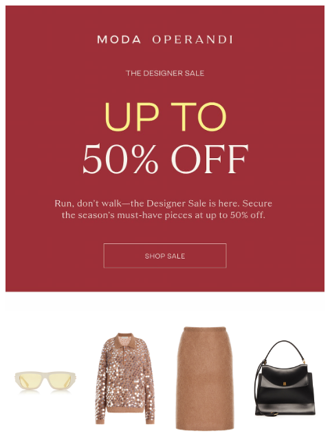 modaoperandi newsletter: You won’t want to miss this…