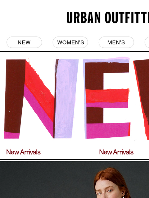 urbanoutfitters newsletter: psst…sooo much new stuff JUST dropped