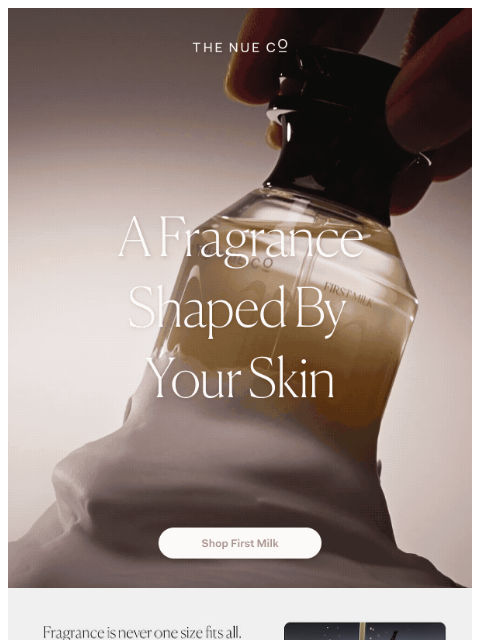 thenueco newsletter: The science of skin scents and why First Milk adap...