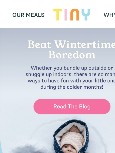 tinyorganics newsletter: Make Winter Days Brighter ❄️