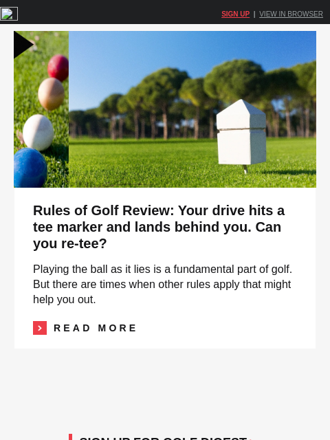 golfdigest newsletter: Callaway sells Topgolf for $1.1 billion