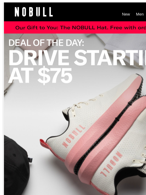 nobullproject newsletter: Deal of the Day: Drive Starting at $75