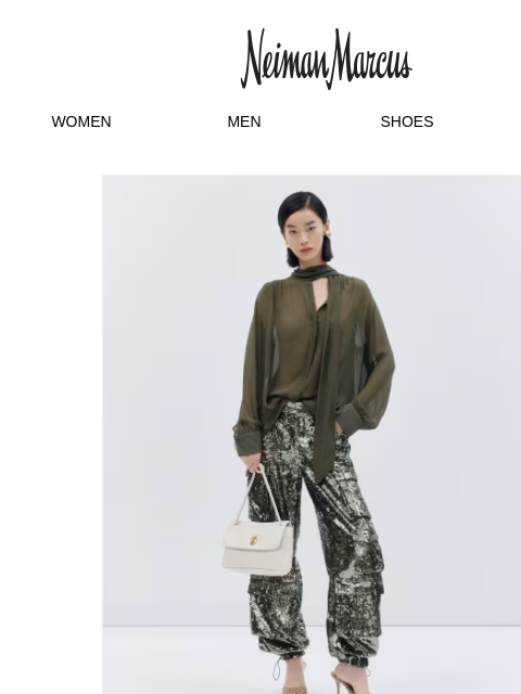 neimanmarcus newsletter: Alice + Olivia’s radiant new look