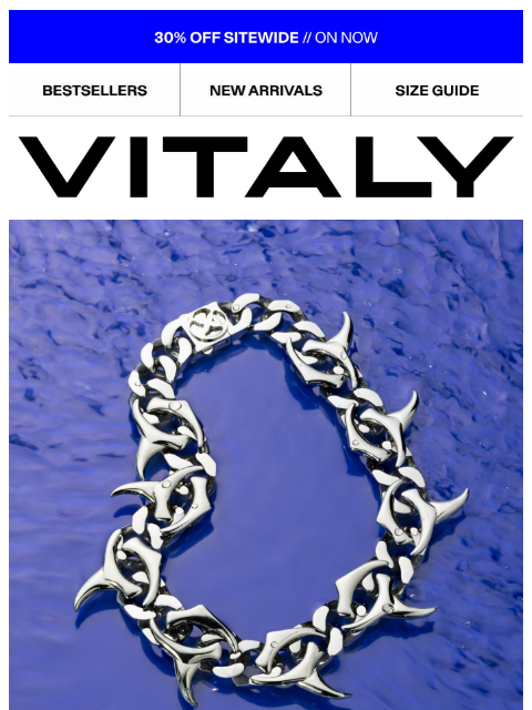 vitalydesign newsletter: CHAINS. RINGS. PENDANTS.