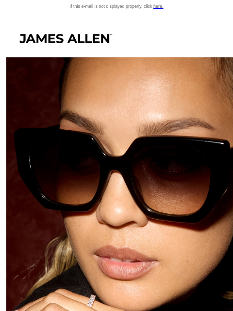 jamesallen newsletter: Engagement Rings For A Holiday Proposal