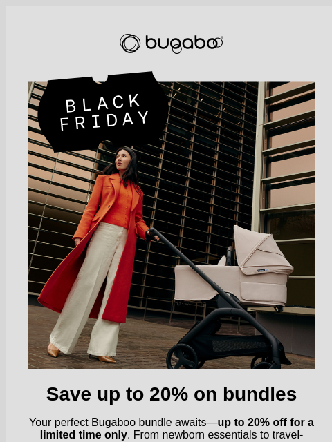 bugaboo newsletter: Your perfect Bugaboo bundle awaits