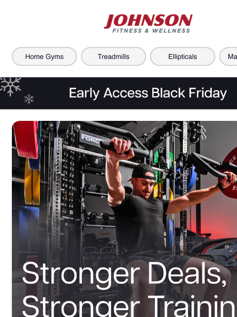 johnsonfit newsletter: Unlock Early Access Deals on Force USA All-In-Ones