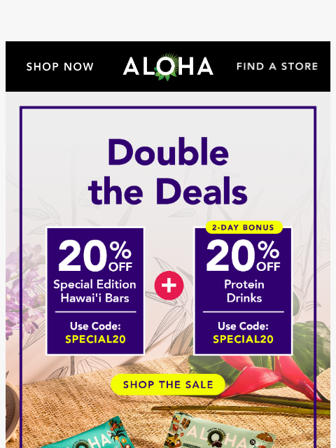 aloha newsletter: A taste of Hawai'i in every bite 🥥