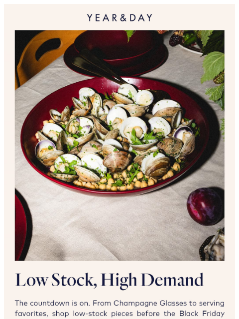 yearandday newsletter: Going, going…(almost) gone