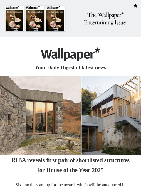 futureplc newsletter: RIBA House of the Year shortlist: the first reveal...