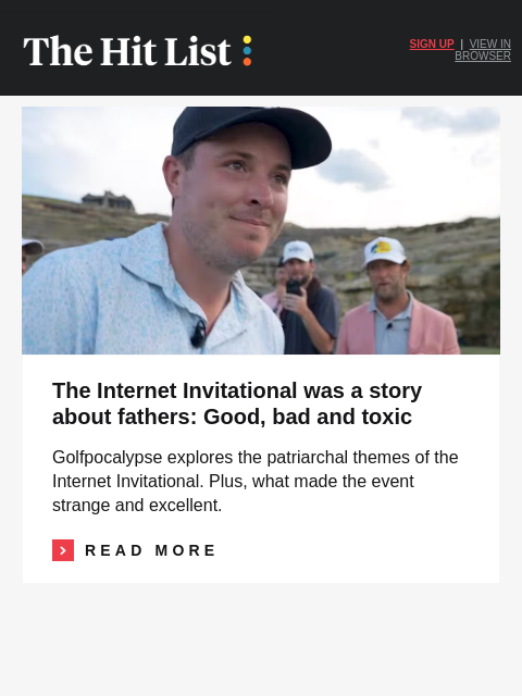 golfdigest newsletter: 4 shots every golfer needs to know