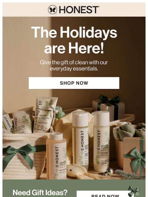 honest newsletter: Pamper Everyone on Your List!