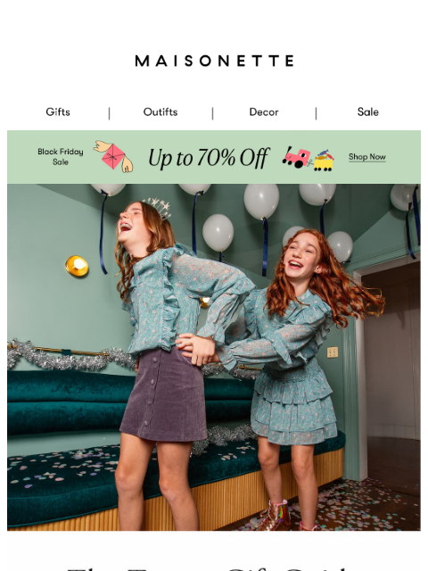 maisonette newsletter: Gifts Tweens Actually Want (and Parents Love)