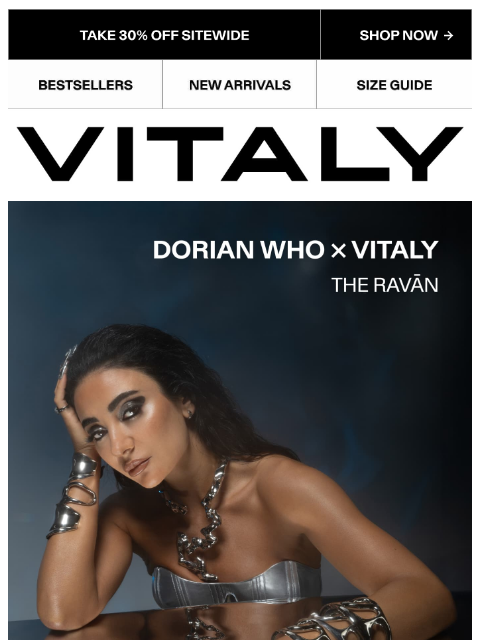 vitalydesign newsletter: VITALY X DORIAN WHO