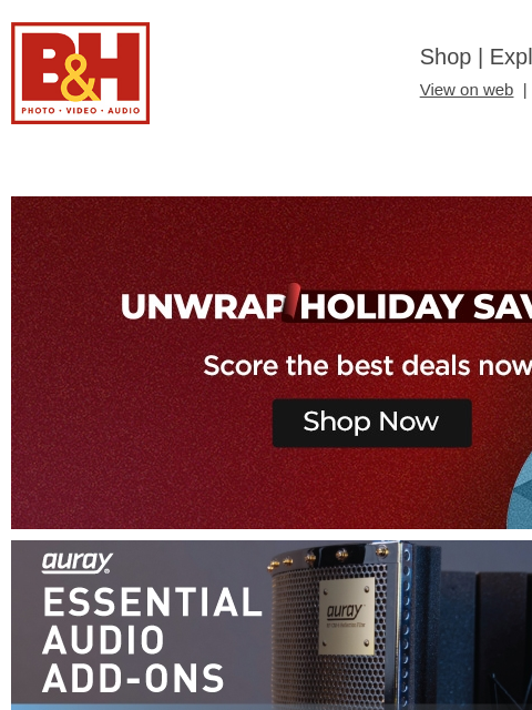 bhphotovideo newsletter: The Underrated Tools Every Pro Swears By