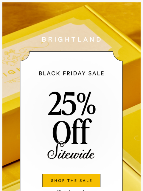 brightland newsletter: Give the gifts they’ll talk about all year ✨