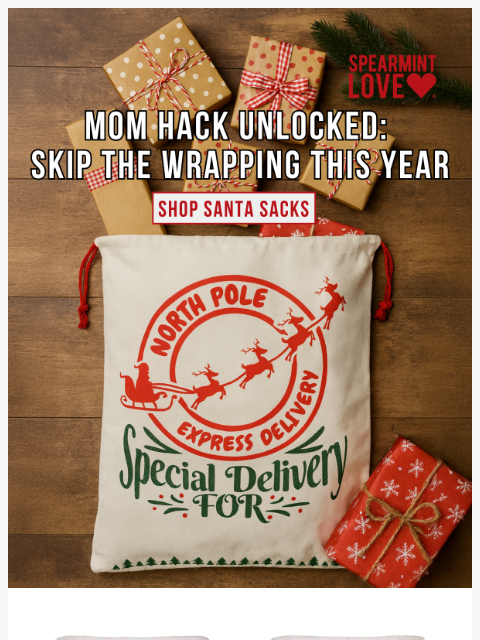 spearmintlove newsletter: Skip the Wrapping This Year 🎁