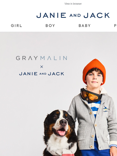 janieandjack newsletter: ⛷️Ski this way to our exclusive collection...