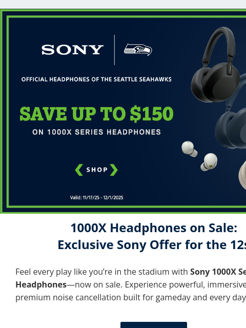 seahawksemail newsletter: Game-Changing Sound for Seahawks Fans