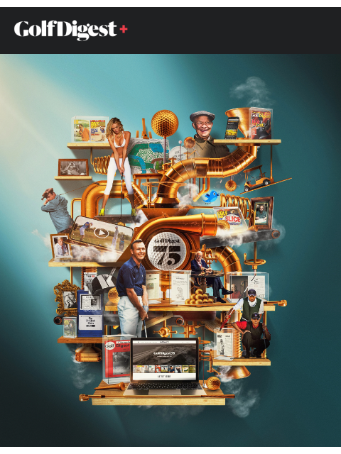 golfdigest newsletter: The 75 Biggest Moments in Golf Digest