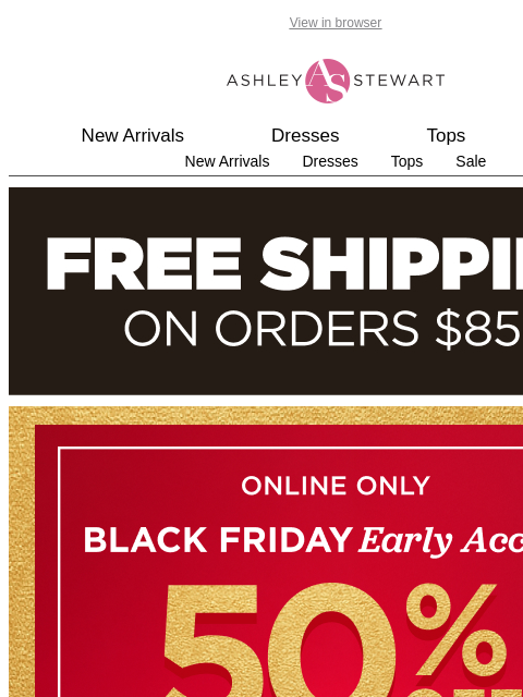 ashleystewart newsletter: The holidays are NO time to fade into the backgrou...