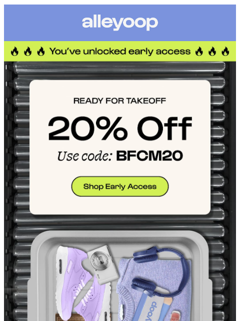 meetalleyoop newsletter: ⚠️ Access alert: Black Friday came early!