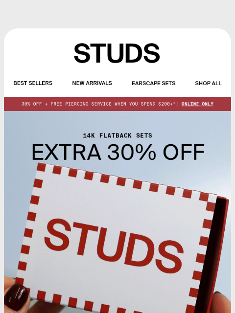 studs newsletter: The ultimate gift for flatback lovers 💖