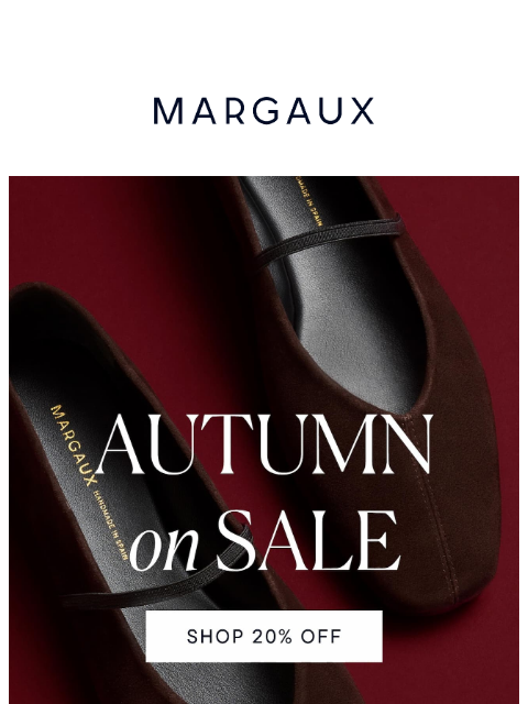 margauxny newsletter: Fall staples on sale