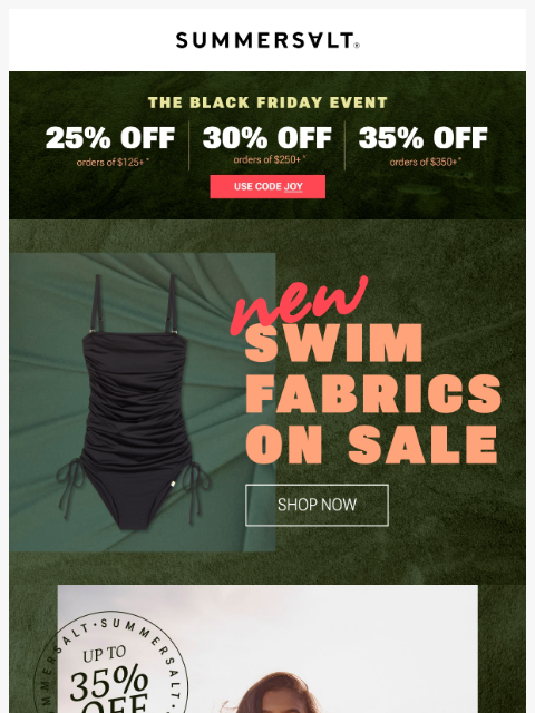 summersalt newsletter: There’s a first time for everything…