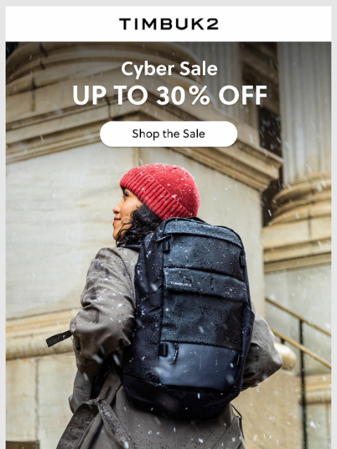 timbuk2 newsletter: Adventure Gear up to 30% Off