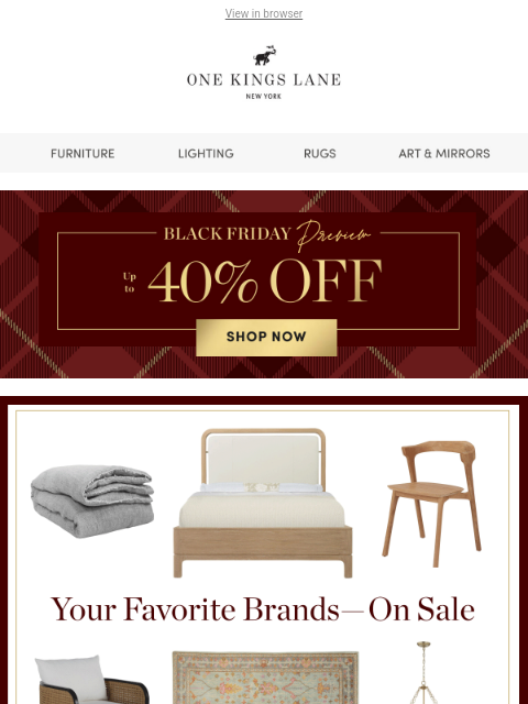 onekingslane newsletter: Pom Pom at Home, Dash & Albert & More — Up to 40% ...