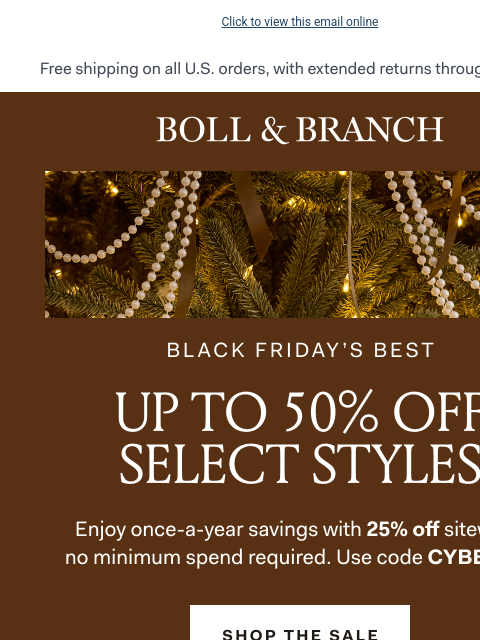 bollandbranch newsletter: NEW 🎁 FREE $149 Throw 