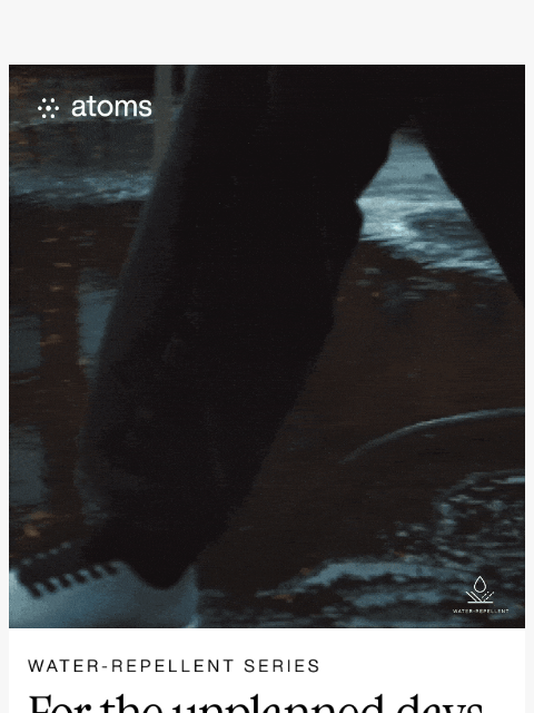 atoms newsletter: For the days you don't check the weather ☔