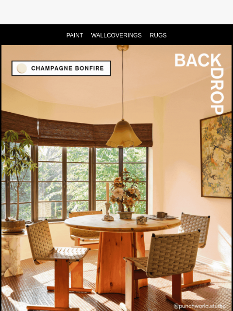 backdrophome newsletter: GATHERING SEASON IS HERE