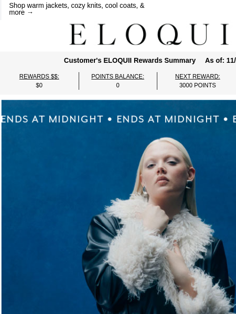 eloquii newsletter: Final day: winter essentials from $19 🤍