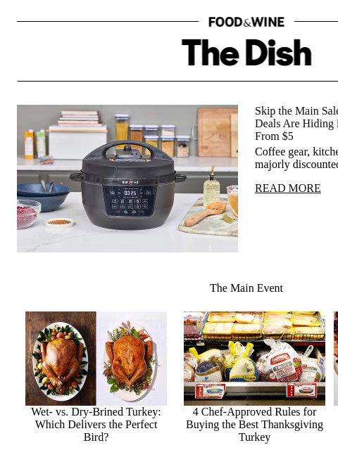 foodandwine newsletter: Amazon's Outlet Is Hiding Thousands of Early Black...