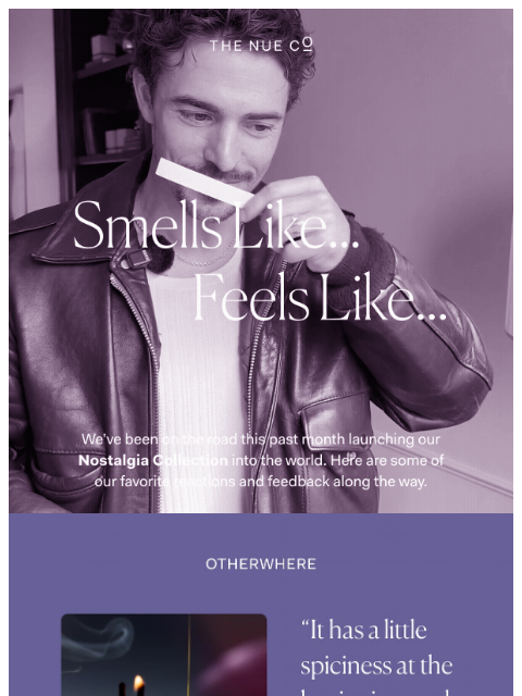 thenueco newsletter: How the Nostalgia Collection really smells