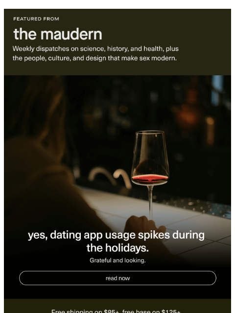 getmaude newsletter: the maudern.