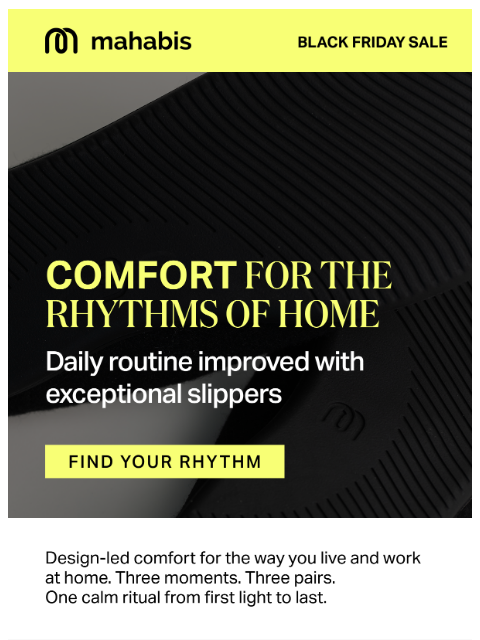 mahabis newsletter: Home-office rituals, refined