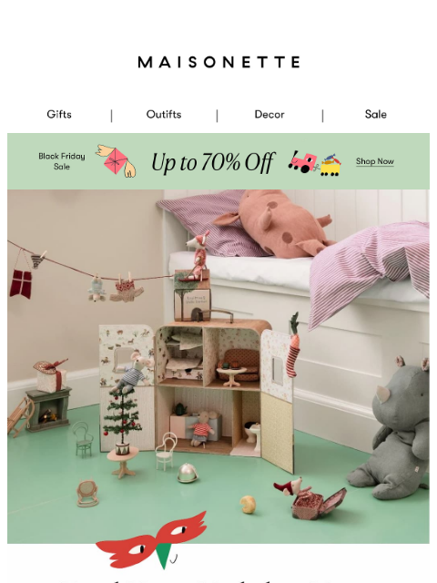 maisonette newsletter: One-of-a-Kind Gifts For Every Kind of Kid