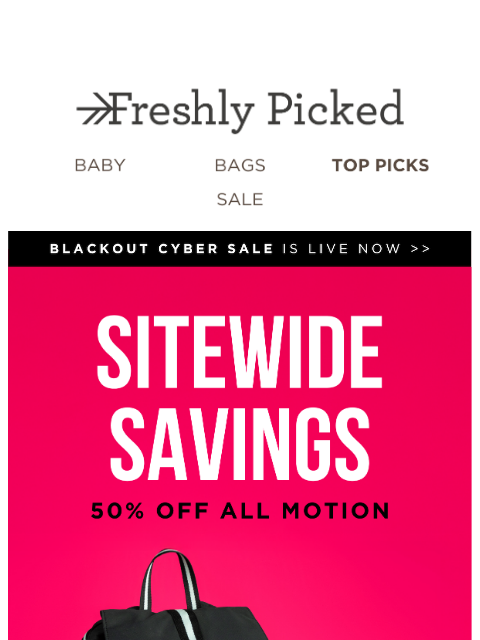 freshlypicked newsletter: ❗SALE ALERT❗Get Up To 65% Off EVERYTHING!