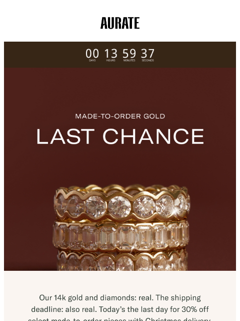 auratenewyork newsletter: LAST CALL FROM SANTA