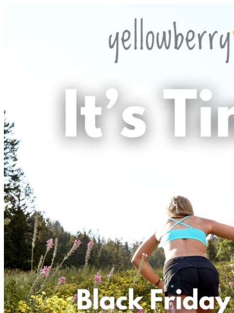 yellowberrycompany newsletter: ⚡️20% Off Everything⚡️