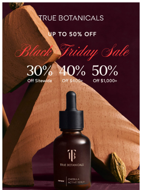 truebotanicals newsletter: Stock Up Before We Run Out