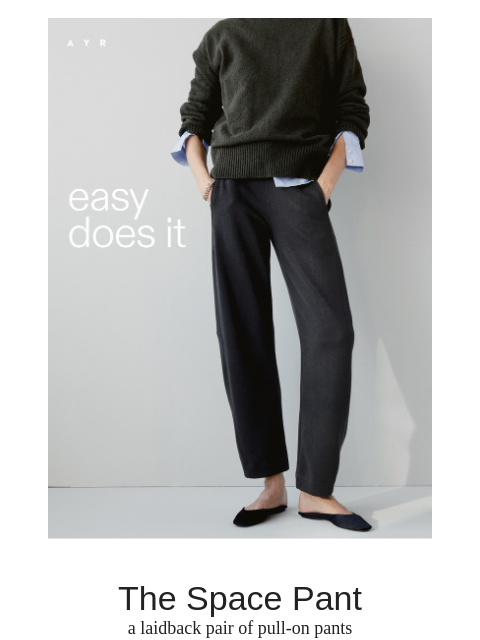 ayr newsletter: SLEEP IN