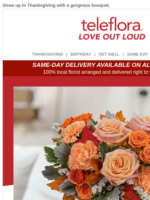 teleflora newsletter: LAST CHANCE! Your [$15.19] Credit Expires Soon