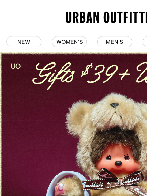 urbanoutfitters newsletter: the best little gifts (under $39!) 🎁