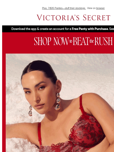 victoriassecret newsletter: 30% Off Bras (& EVERYTHING)—Don't Wait
