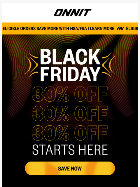 onnit newsletter: 30% off Alpha BRAIN. 15% off always when you subsc...