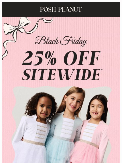 poshpeanut newsletter: 25% Off Family Matching Holiday Pajamas 🎄